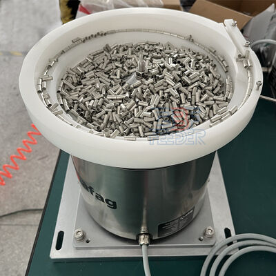 1500W Vibratory Bowl Feeder Voltage 220V 50HZ 110V 60Hz Size 500 Mm X 500 Mm X 400 Mm Automated Component Feeding System