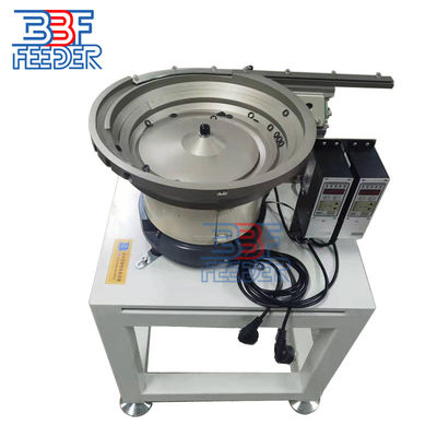 Electromagnetic Vibratory Double Bowl Feeder For Bolt Washer Silicone Gasket