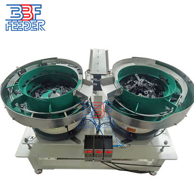 Double Screw Caps Vibratory Bowl Feeder With Customized Design And Sinfonia Controller
