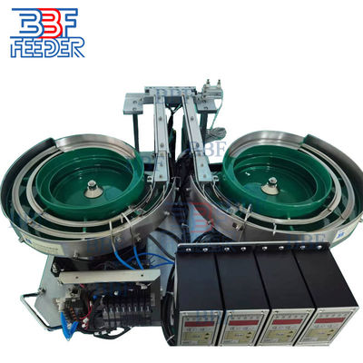 Double Screw Caps Vibratory Bowl Feeder With Customized Design And Sinfonia Controller