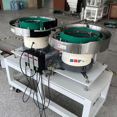 1500W Customized Metal Particle Vibratory Bowl Feeder Nut Cap Electromagnetic Vibrating Bowl Feeder For Industrial