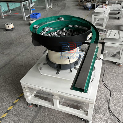 1500W Customized Metal Particle Vibratory Bowl Feeder Nut Cap Electromagnetic Vibrating Bowl Feeder For Industrial