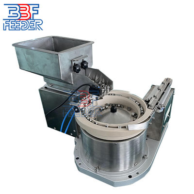 Automated Vibratory Bowl Feeder Steel Ring Washer Nail Vibrating Bowl Feeder