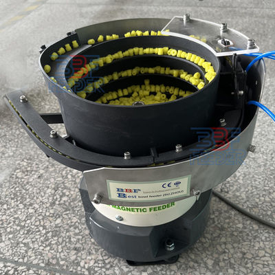 ROHS Screw Bowl Feeder Automation Power 200W Electromagnet Circular Vibratory