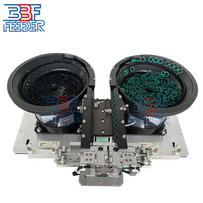 Automatic Big Size Vibration Bowl Feeder Engineering Plastic Parts Vibrating Plate Feeder
