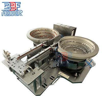 Automatic Big Size Vibration Bowl Feeder Engineering Plastic Parts Vibrating Plate Feeder