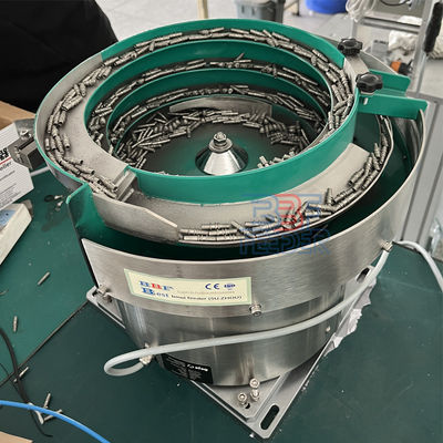 Multi Lane Bowl Feeding System Plastic Parts Vibrating Feeder Power 1000W