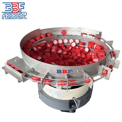 Conveyor System Cap Bowl Feeder Crown Lids Flip Top Cap Vibrating Linear Feeder