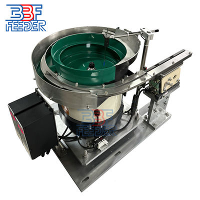PU Coating Vibratory Bowl Feeder Small Plastic Product Rotating Vibration Feeder