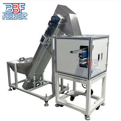 Soundproof Vibratory Bowl Feeder Big Plastic Parts Elevator Hopper Feeder