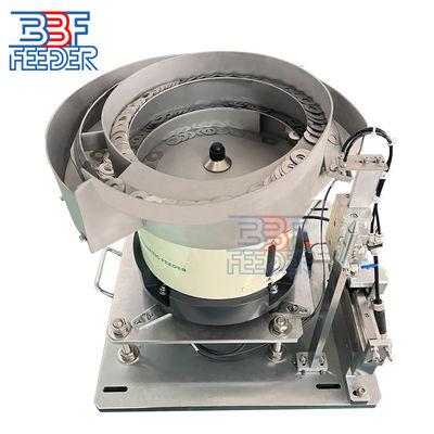 Less Than 70 DB Vibratory Bowl Feeder Customized With Polishing Or PU Coating Bowl Finishing For Quiet And Part Handling