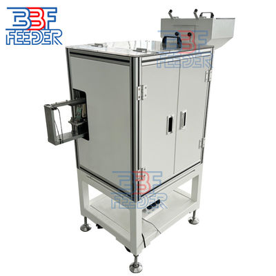 Metal Parts Vibratory Bowl Feeder Double Hopper Vibrating Disc Feeder