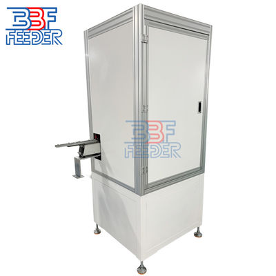 Soundproof Enclosure Electromagnetic Vibrator Feeder Metal Parts Vibrating Bowl Feeder