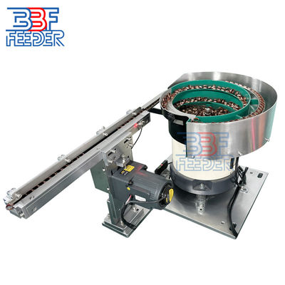 Customized Vibratory Bowl Feeder PU Coating 304 Round Metal Ring Vibrating Feeding