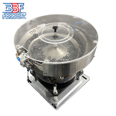 Rubber O-Ring Vibrating Bowl Feeder CE Certificated Customized Feeding Machine