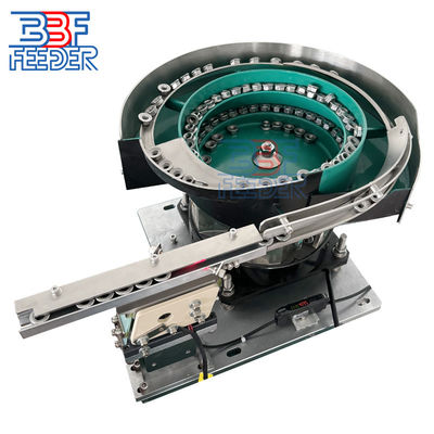Auto Feeding Screw Bowl Feeder OEM Stainless Steel Nuts Vibrating Feeder