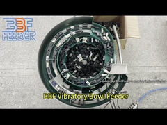 Rotary Vibrate Bowl Feeder Plastic Parts Two Lanes Vibrating Feeding Machine