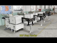 Automatic Step Feeder Custom Hopper Belt Lift Conveyor Plastic Parts Bolts Feeding