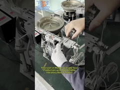 CE Certified Vibratory Bowl Feeder Anti-Static Screws Nuts Automatic Feeding System