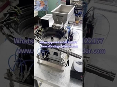 Watch the Vibratory Bowl Feeder Feeding Small Plastic Parts