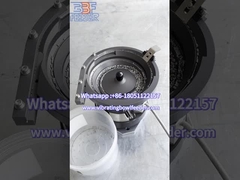 12cm Vibrating Bowl Feeder in Action | High-Speed Material Conveying Demo