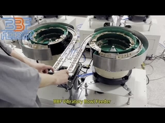 Durable Rotary Vibratory Bowl Feeder Plastic Components Automation Feeder Machine