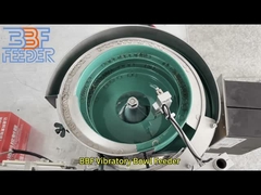 Coated Vibratory Bowl Feeder High Efficiency Low Noise Automatic Feeding 