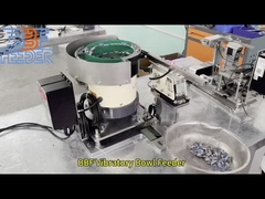 Customized Vibratory Bowl Feeder ISO9001 Automatic USB Connector Rotary Bowl Feeder