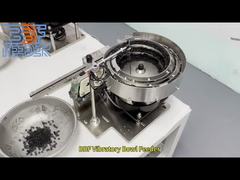 High Precision Vibratory Bowl Feeder Custom Stainless Steel Rotary Parts Feeder