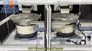 High Precision Dual-channel Long Springs Vibratory Bowl Feeder with Storage Hopper